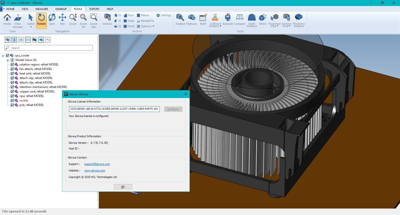 3D CAD analysis software